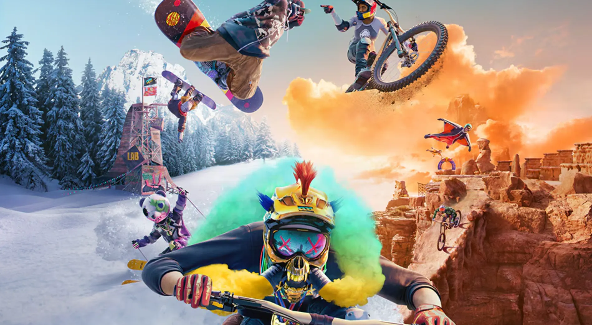 Riders Republic and rocket league
